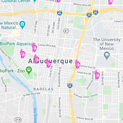 Mapas Geolocalizados Albuquerque